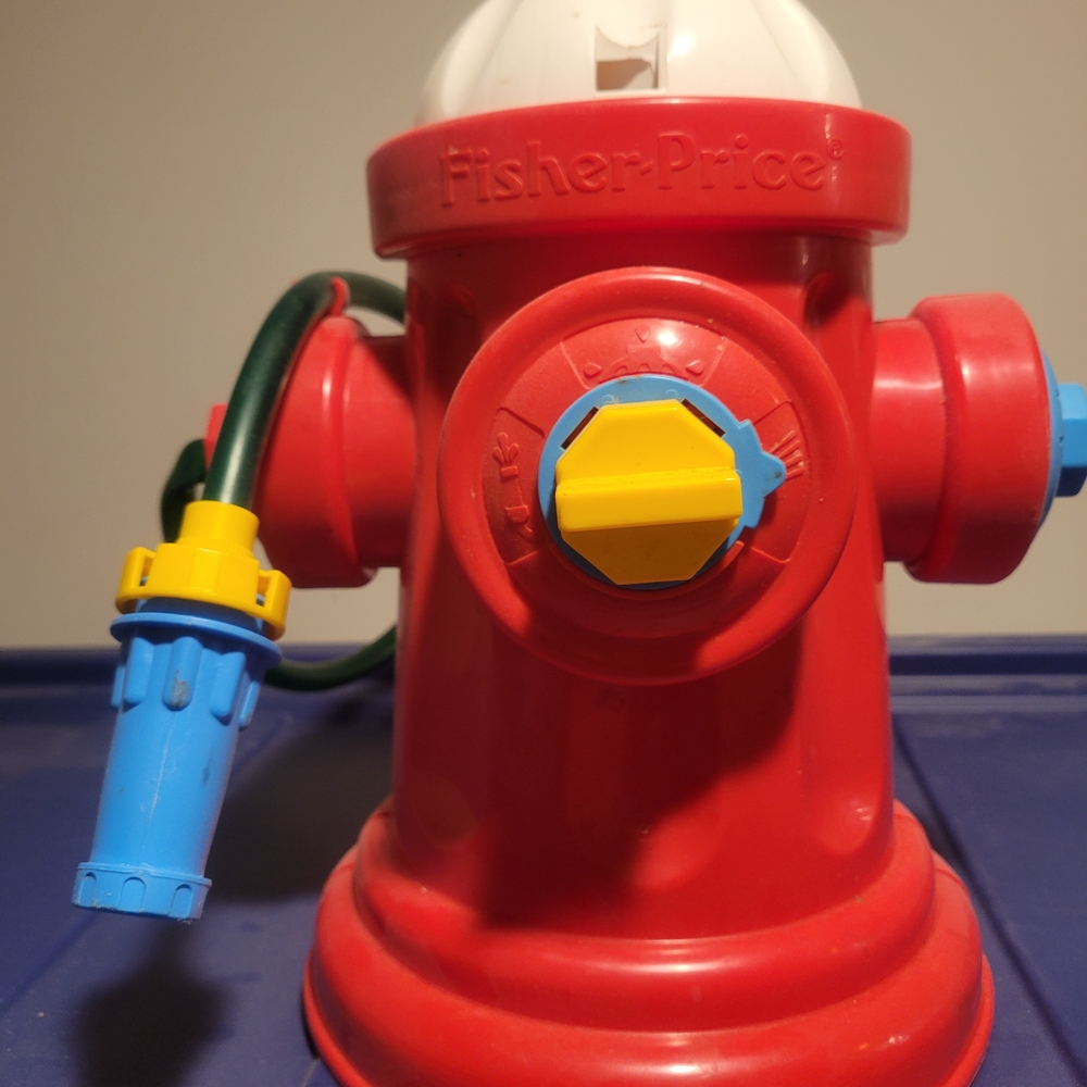 Fisher-Price Red Fire Hydrant Toy